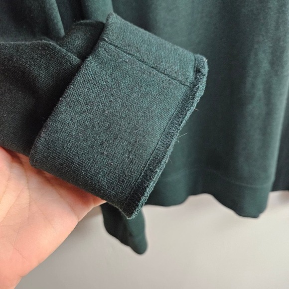 UntuckIt Corral Quarterzip 1/4 Zip Sweatshirt Men's‎ XXXL Forest Green - Picture 5 of 10